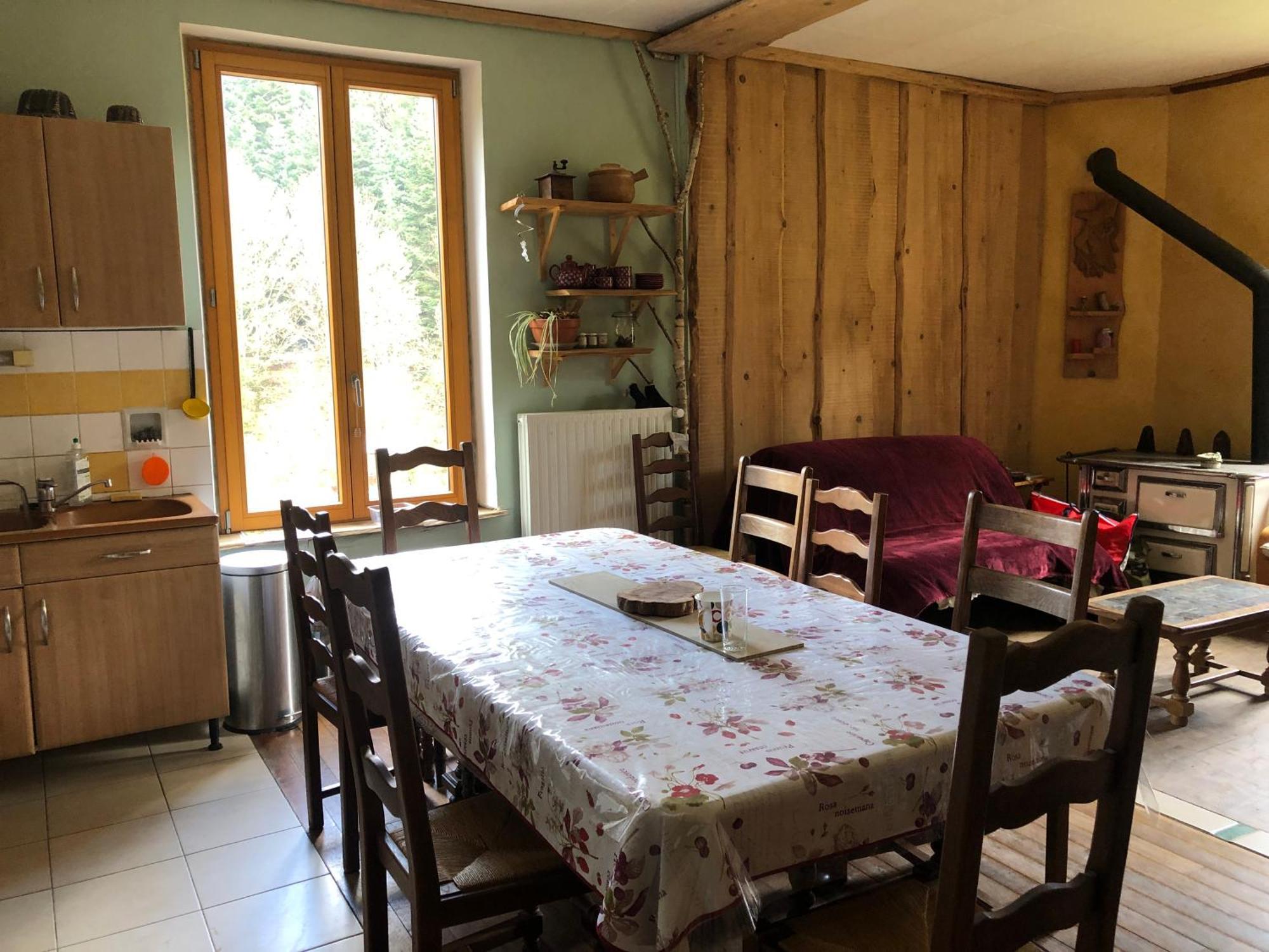 Saint-Sauveur  A L'Oree De Soi - Maison Forestiere De La Soie - Eco Gite, Chambres D'Hotes, Camping Au Pied Des Vosges מראה חיצוני תמונה