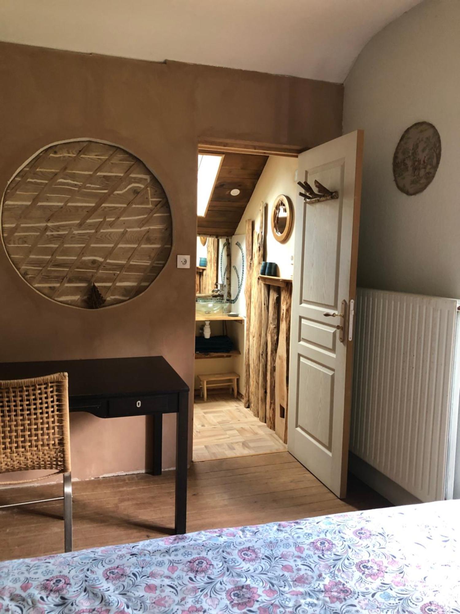 Saint-Sauveur  A L'Oree De Soi - Maison Forestiere De La Soie - Eco Gite, Chambres D'Hotes, Camping Au Pied Des Vosges מראה חיצוני תמונה