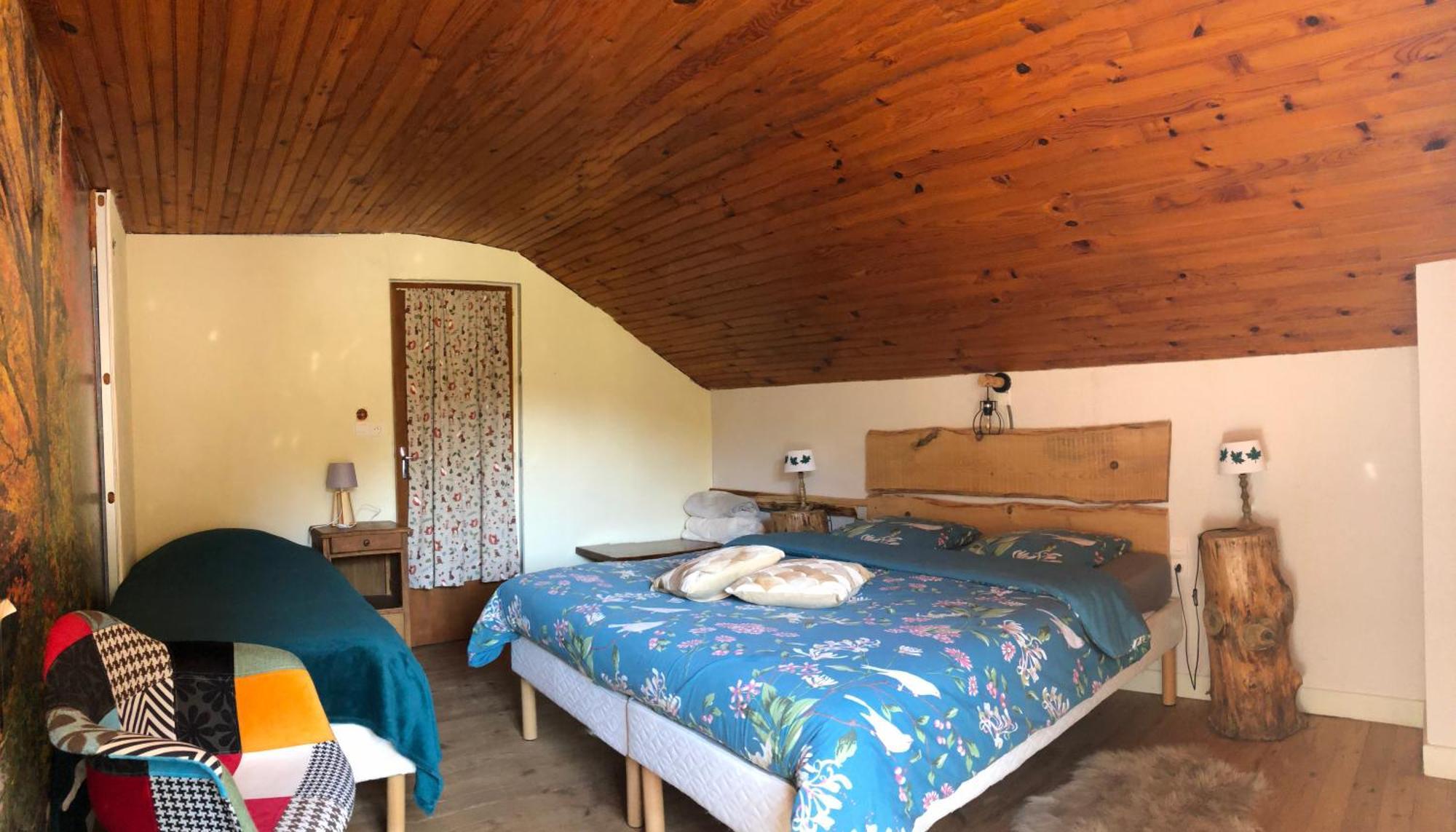 Saint-Sauveur  A L'Oree De Soi - Maison Forestiere De La Soie - Eco Gite, Chambres D'Hotes, Camping Au Pied Des Vosges מראה חיצוני תמונה